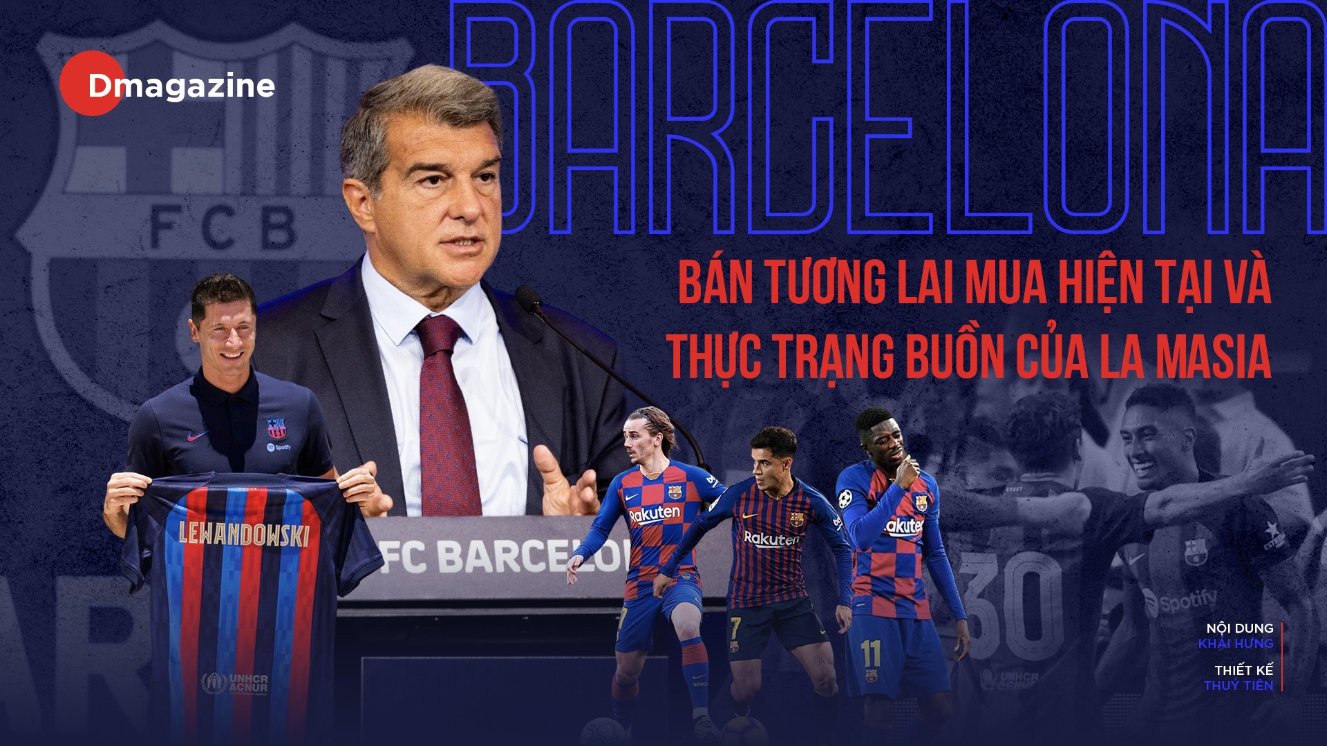 Barcelona: Bán tương lai mua hiện tại và thực trạng buồn của La Masia