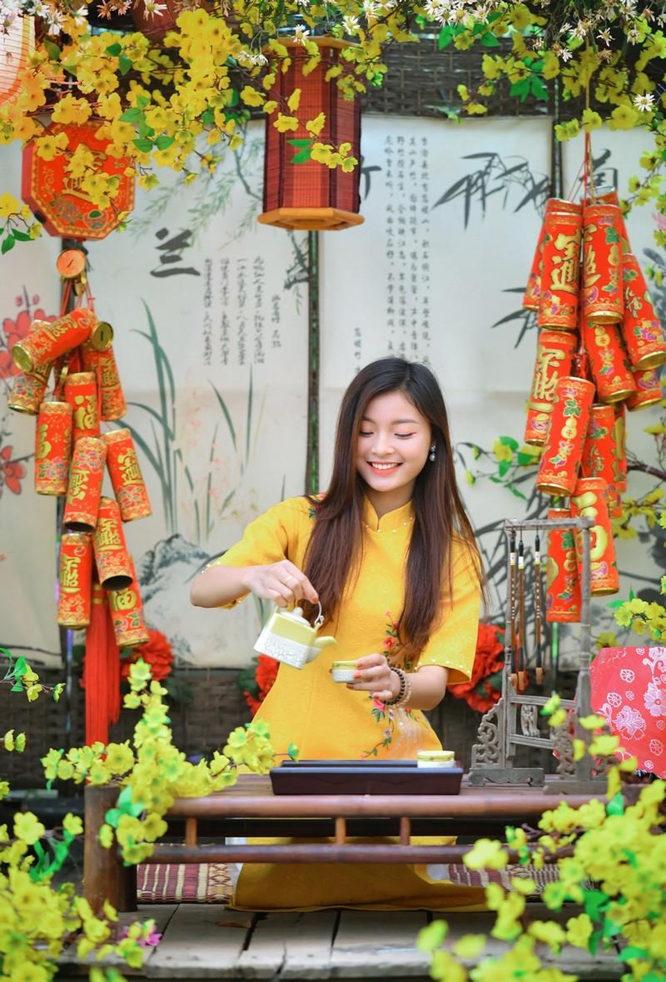 Á khôi Tài sắc Việt Nam rạng ngời chào đón mùa Xuân - 6 Á khôi Tài sắc Việt Nam rạng ngời chào đón mùa Xuân - 6