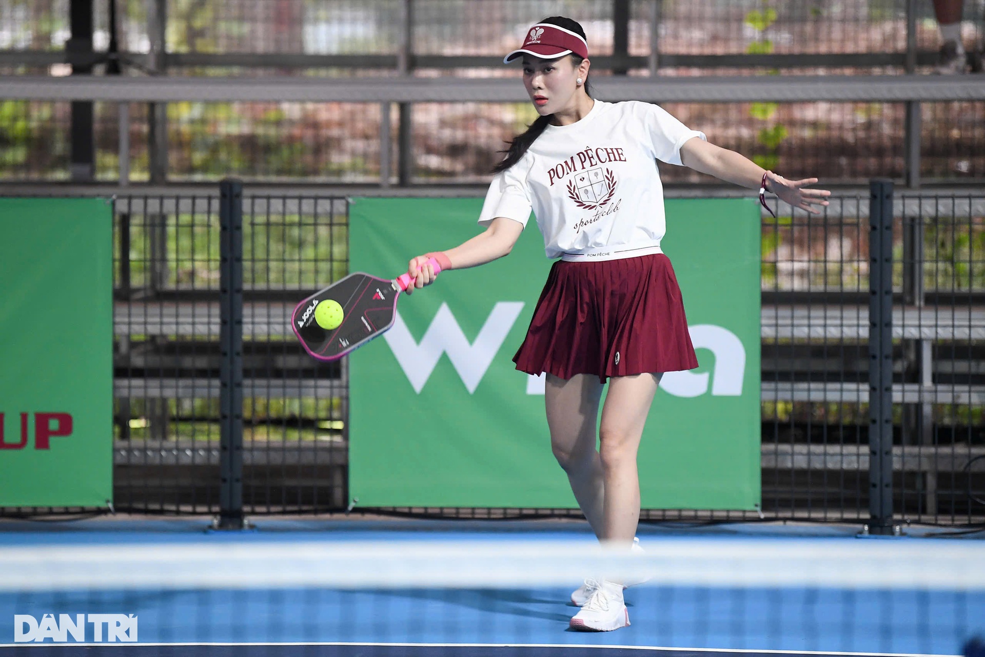 Dàn á hậu, diễn viên, ca sĩ nổi tiếng hâm nóng giải pickleball Dân trí - 10 Dàn á hậu, diễn viên, ca sĩ nổi tiếng hâm nóng giải pickleball Dân trí - 10