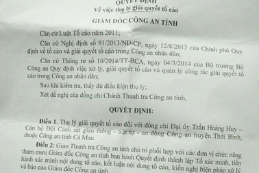 Vụ CSGT bị tố đạp ngực dân: Điều chuyển công tác Phó Công an huyện