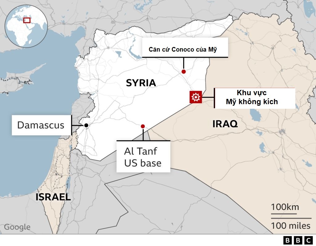 Đằng sau việc Mỹ dồn dập không kích Syria - 2 Đằng sau việc Mỹ dồn dập không kích Syria - 2