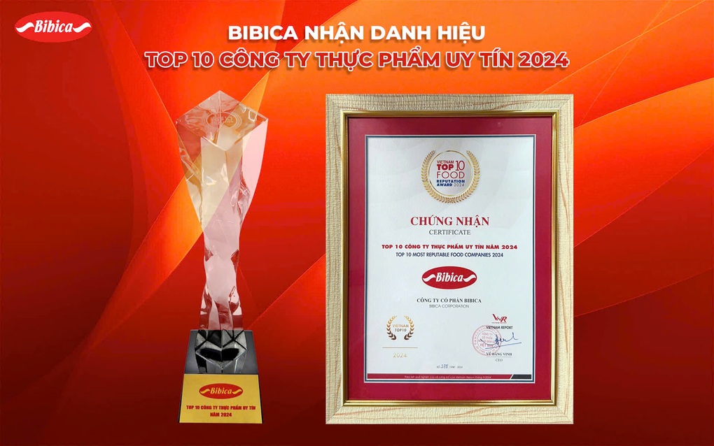 Bibica 7 lần liên tiếp vinh danh Top 10 công ty thực phẩm uy tín - 3 Bibica 7 lần liên tiếp vinh danh Top 10 công ty thực phẩm uy tín - 3