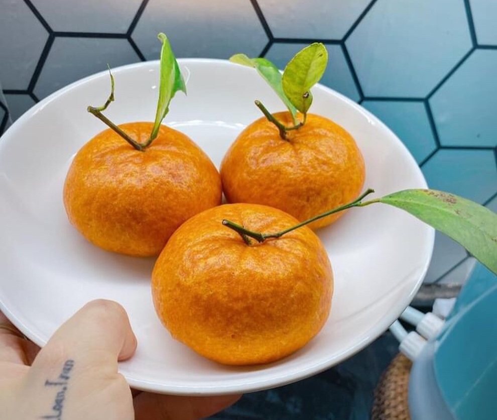 Mẹ đảm trổ tài làm bánh bao quả cam gây sốt trên mạng - 7 Mẹ đảm trổ tài làm bánh bao quả cam gây sốt trên mạng - 7