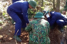 Quảng Trị:  Tìm thấy hài cốt liệt sĩ kèm chiếc lược khắc tên