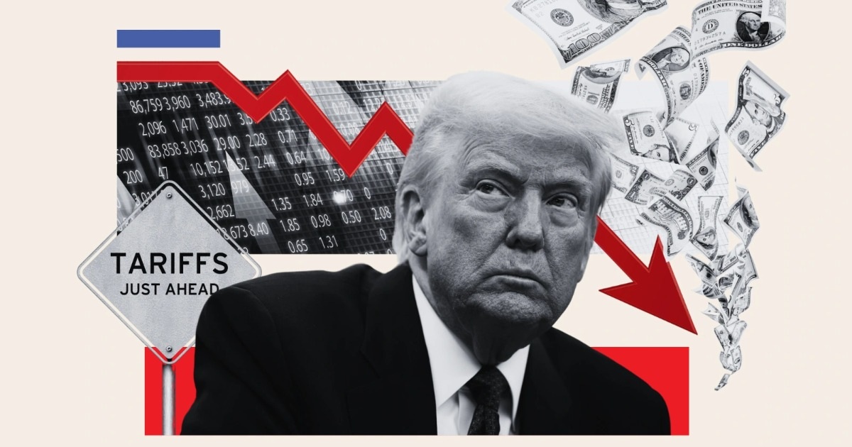 Chứng khoán Mỹ đỏ lửa sau quyết định thuế quan lịch sử của ông Trump