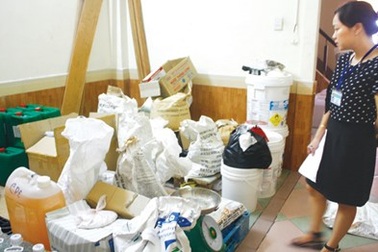 Một lạng hóa chất thành 2.000 ly cà phê