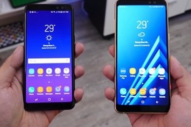 Samsung trình làng bộ đôi Galaxy A8/A8+ với thiết kế màn hình tràn viền