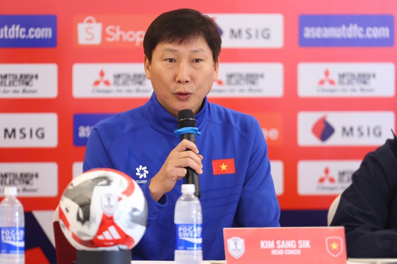 HLV Kim Sang Sik: "Tôi muốn cùng tuyển Việt Nam vô địch AFF Cup"