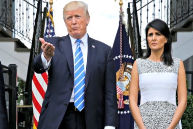 Đại sứ Mỹ Nikki Haley - người lay chuyển được cả Tổng thống Donald Trump
