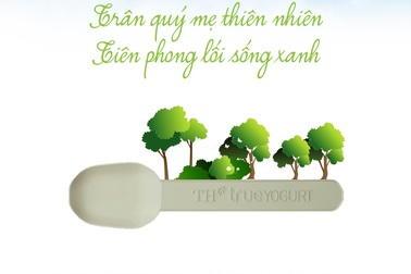 TH làm thìa sữa chua từ nhựa sinh học thân thiện môi trường