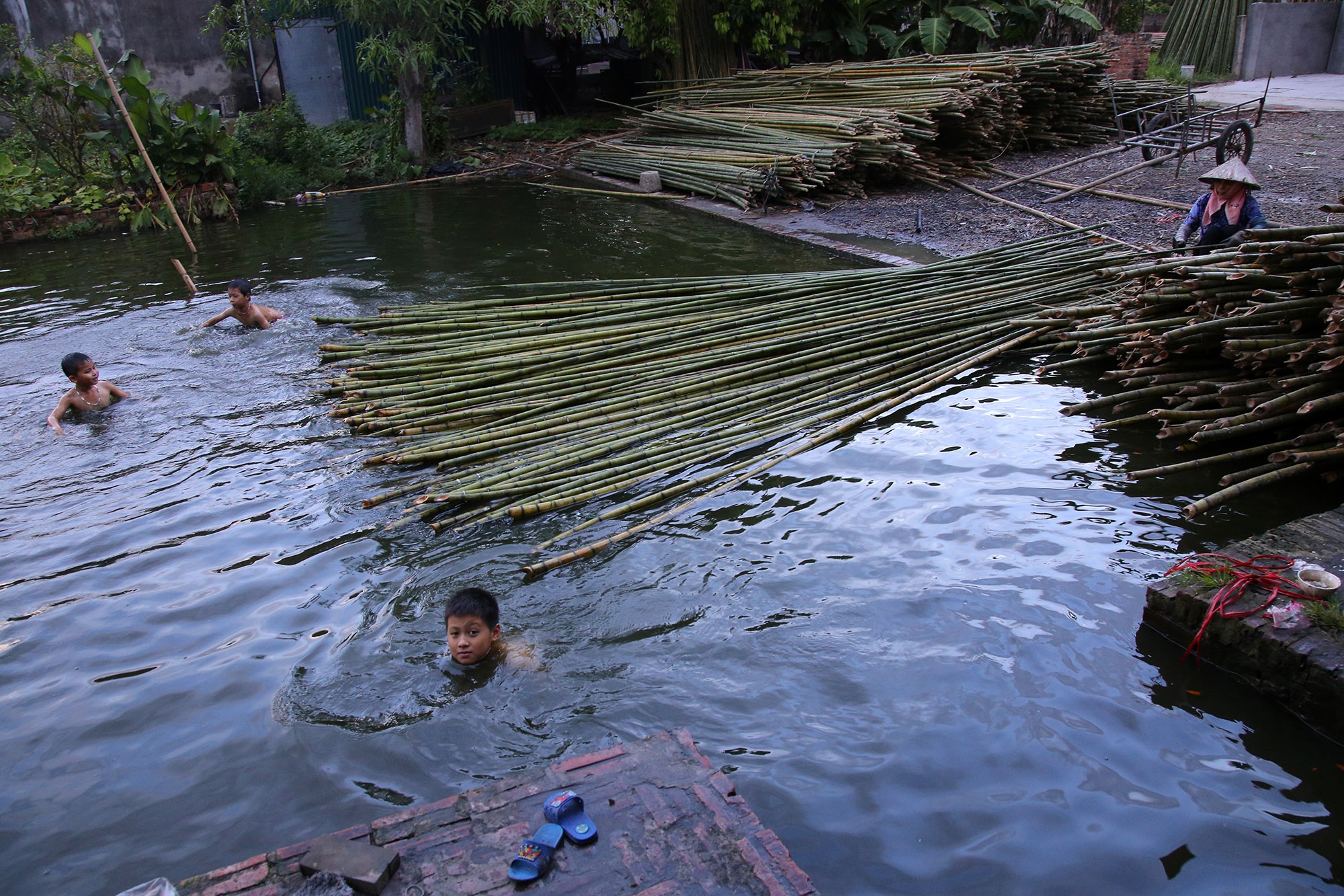 Những phụ nữ làm nghề quanh năm ngâm mình trong nước - 13