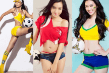 Gợi cảm khó cưỡng với trang phục bóng đá, mỹ nhân Việt nào hấp dẫn nhất?