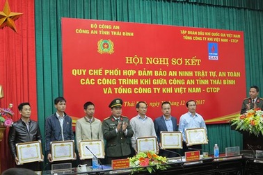 Phối hợp bảo vệ an ninh, an toàn Hệ thống khí Hàm Rồng - Thái Bình