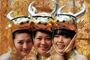 Chùm ảnh: Rộn ràng chờ đón năm trâu vàng