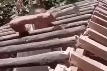 Người đàn ông gặp sự cố "cười ra nước mắt" khi sửa nhà