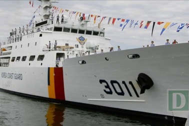 Tàu Lực lượng bảo vệ bờ biển Hàn Quốc thăm Đà Nẵng