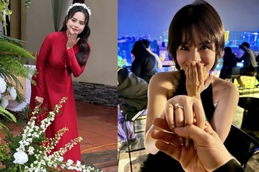 Ca sĩ Thái Trinh bí mật tổ chức đám hỏi với bạn trai doanh nhân giấu mặt