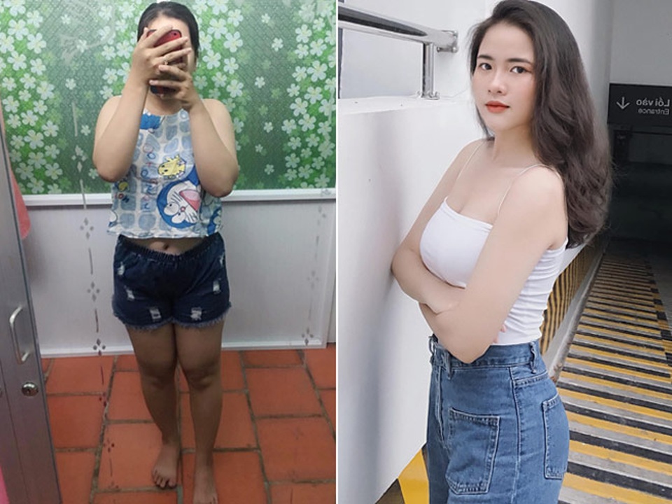 Nữ sinh Đồng Tháp giảm 16kg, lột xác ngỡ ngàng khiến bao chàng trai si mê - 2 Nữ sinh Đồng Tháp giảm 16kg, lột xác ngỡ ngàng khiến bao chàng trai si mê - 2
