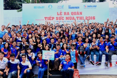 Khoảnh khắc đẹp tại Lễ ra quân Tiếp sức mùa thi 2016