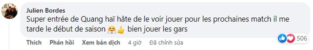 Cổ động viên Pháp chúc mừng Quang Hải sau bàn thắng đầu tiên cho Pau FC - 5 Cổ động viên Pháp chúc mừng Quang Hải sau bàn thắng đầu tiên cho Pau FC - 5