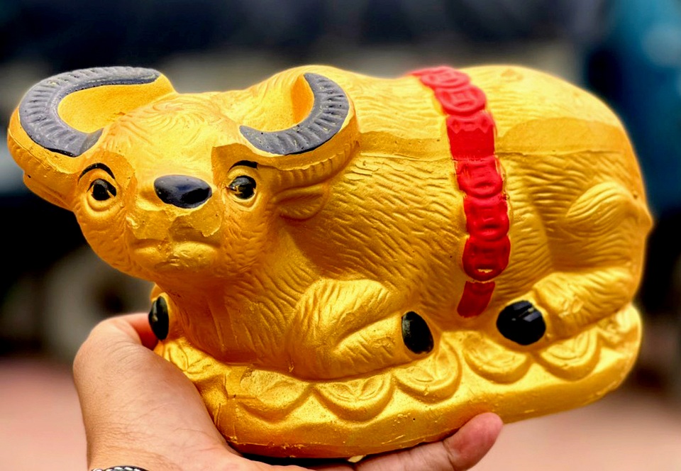Về làng gốm lớn nhất Bình Dương xem thợ làm trâu vàng đón Tết - 14 Về làng gốm lớn nhất Bình Dương xem thợ làm trâu vàng đón Tết - 14