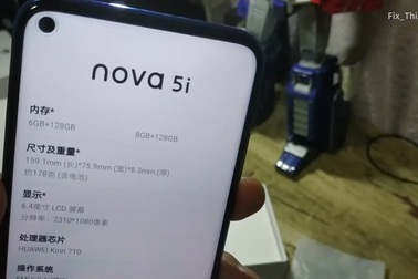 Thực tế smartphone giá rẻ Huawei Nova 5i vừa ra mắt