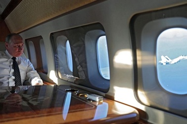 Hé lộ chuyên cơ "Putin Force One" của Tổng thống Nga