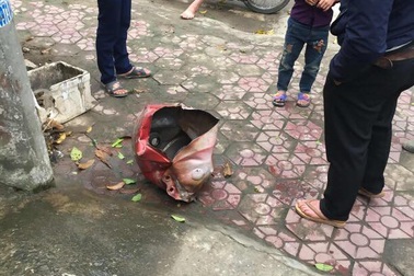 Bình xăng xe máy phát nổ khi hàn, một người nhập viện cấp cứu