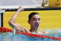 Huy Hoàng là VĐV châu Á duy nhất trong top 20 nội dung bơi 800m Olympic