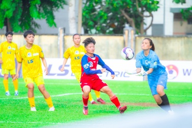 Đội nữ TPHCM thắng Thái Nguyên T&T tại giải vô địch quốc gia 2024