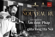 Thưởng thức ẩm thực Pháp tại nhà hàng Ruby Almaz giữa lòng Hà Nội