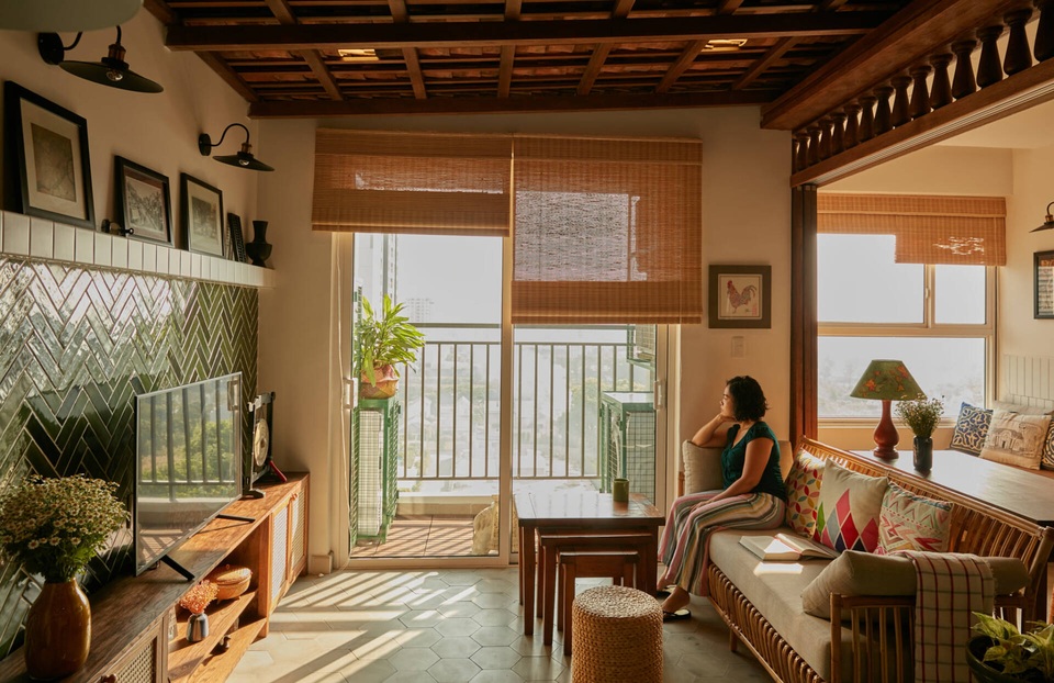 Không gian hoài cổ trong căn chung cư tuyệt đẹp của cặp vợ Việt chồng Tây - 9