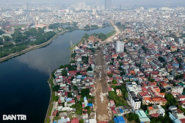 Công trường xây dựng đường vành đai 2 hơn 1.300 tỷ đồng ở Hải Phòng