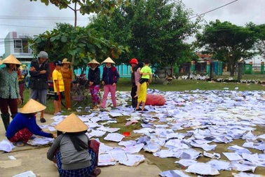 Miễn thu học phí đối với học sinh vùng lũ tỉnh Bình Định