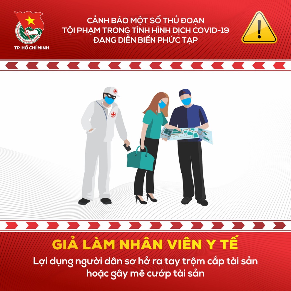 Cảnh báo thủ đoạn giả nhân viên y tế bán quyền tiếp cận vắc xin - 4 Cảnh báo thủ đoạn giả nhân viên y tế bán quyền tiếp cận vắc xin - 4