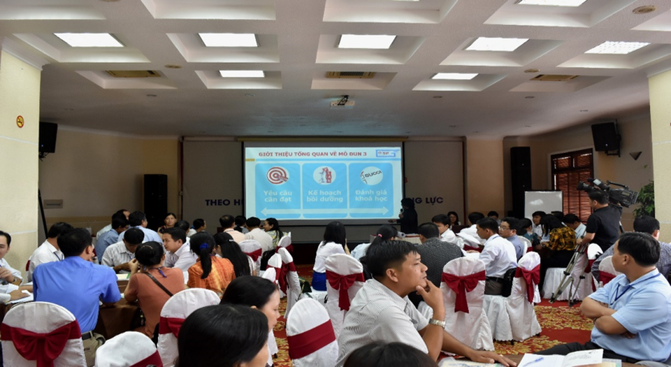 Tập huấn bài bản cho hơn 3.000 giáo viên chương trình phổ thông mới - 3 Tập huấn bài bản cho hơn 3.000 giáo viên chương trình phổ thông mới - 3