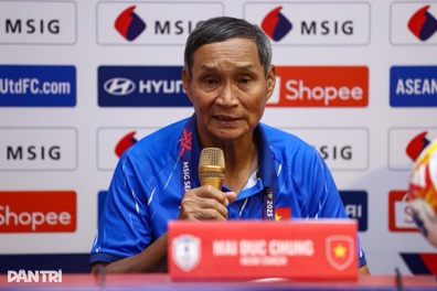 HLV Mai Đức Chung nói lời từ đáy lòng sau trận thắng tuyển nữ Thái Lan