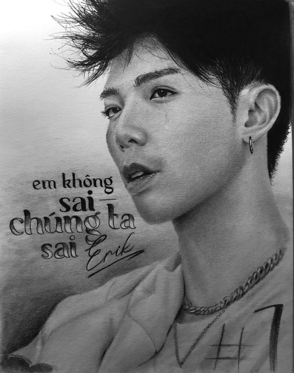 Chàng trai Đà Nẵng bất ngờ nổi tiếng nhờ tài vẽ tranh chân dung - 5 Chàng trai Đà Nẵng bất ngờ nổi tiếng nhờ tài vẽ tranh chân dung - 5