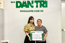 Trao hơn 110 triệu đồng tới người phụ nữ chân khập khiễng chăm 3 người bệnh
