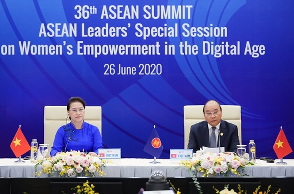 Thủ tướng kêu gọi ASEAN hành động để giải phóng tiềm năng của phụ nữ - 1 Thủ tướng kêu gọi ASEAN hành động để giải phóng tiềm năng của phụ nữ - 1