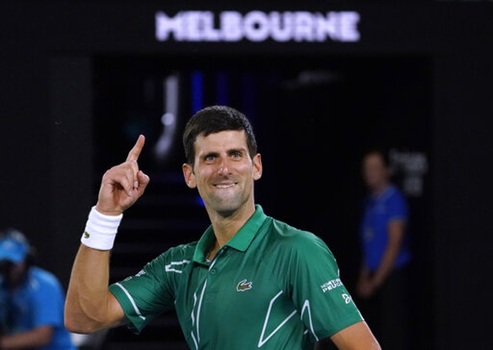 Australian Open: Đánh bại Federer, Djokovic tiến vào chung kết - 1 Australian Open: Đánh bại Federer, Djokovic tiến vào chung kết - 1