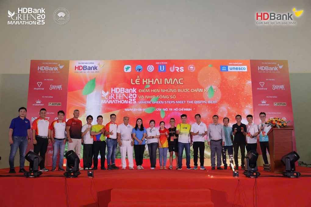 HDBank Green Marathon 2025 startet offiziell - 2 Giải chạy HDBank Green Marathon 2025 chính thức khởi tranh - 2