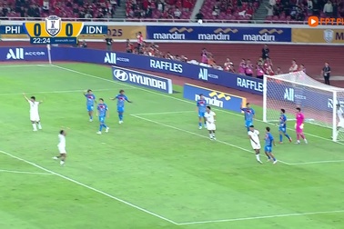 U23 Indonesia đánh bại U23 Philippines 1-0