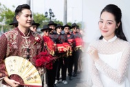 Lễ cưới diễn viên Karen Nguyễn: Chú rể gốc Hoa và dàn bê tráp "chất lừ"