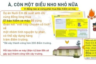 Người nuôi em được mời mua bảo hiểm, nhận tin giục đóng tiền như đòi nợ