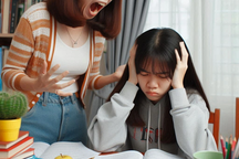 Con ôn lớp 10 chỉ ngủ 5 tiếng/ngày, vẫn không sợ bằng "phải nghe tiếng mẹ"