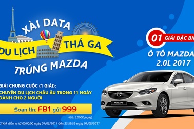 Giới trẻ săn lùng gói Facebook Data 3.000 đồng/ngày để “rinh” Mazda6