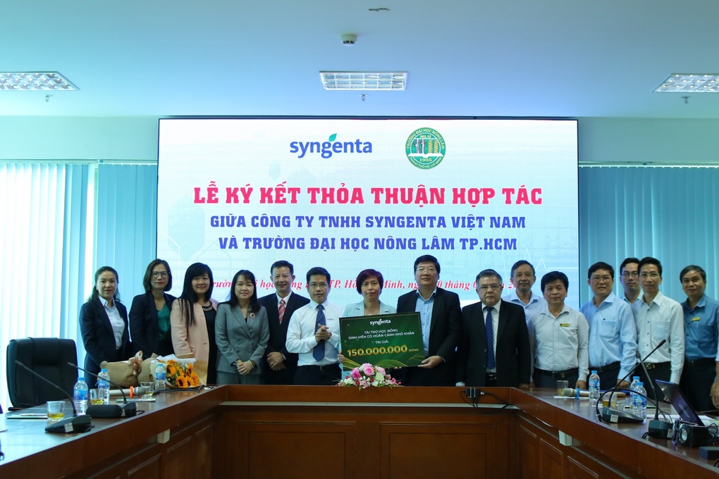 Syngenta Việt Nam hợp tác Đại học Nông Lâm TPHCM nâng cao chất lượng nhân lực - 1 Syngenta Việt Nam hợp tác Đại học Nông Lâm TPHCM nâng cao chất lượng nhân lực - 1