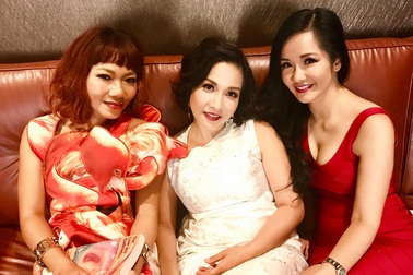 Diva Mỹ Linh, Hồng Nhung hội ngộ với diva Hà Trần tại Mỹ