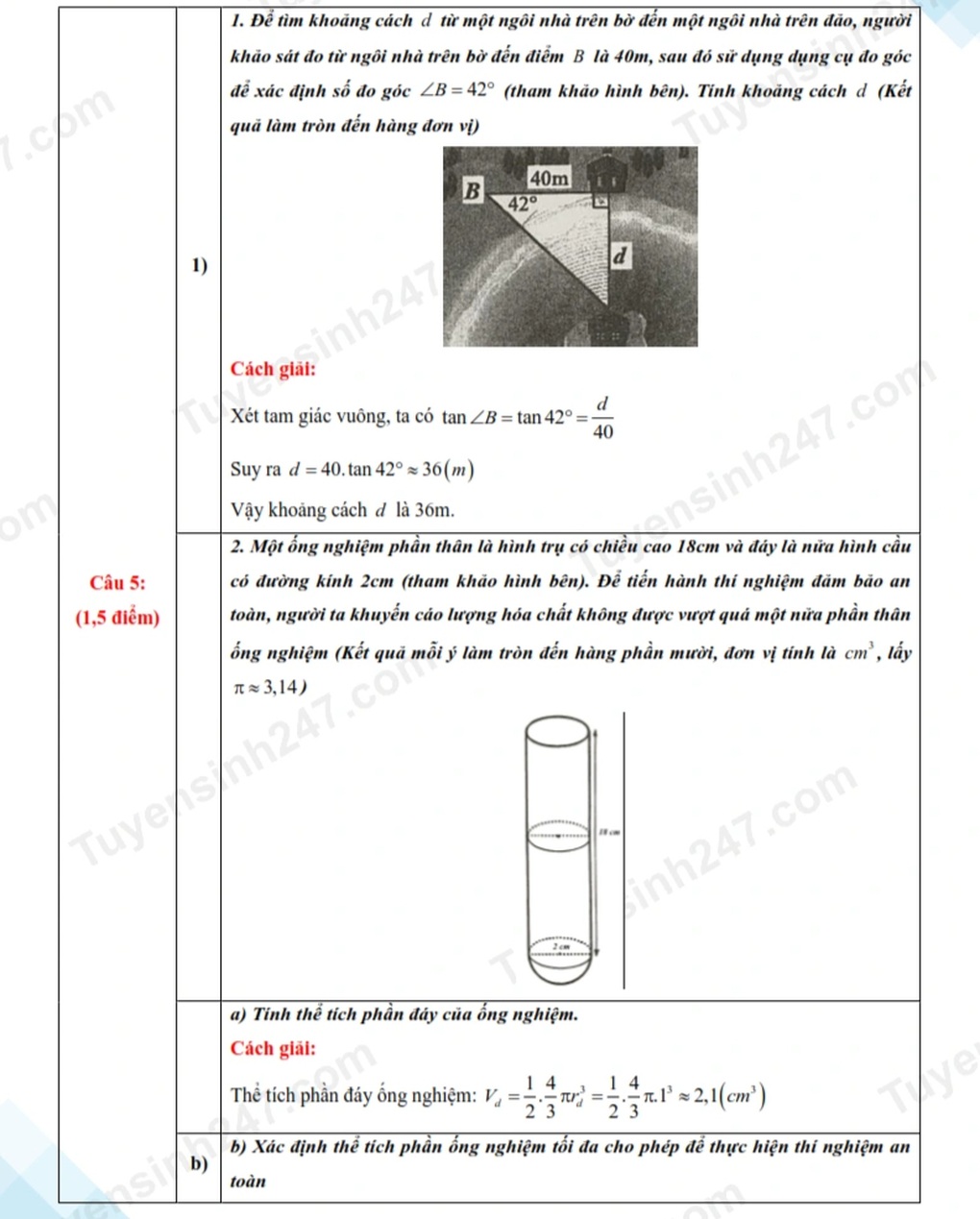 Đáp án tất cả các môn thi vào lớp 10 năm 2025 của tỉnh Lạng Sơn - 7 Đáp án tất cả các môn thi vào lớp 10 năm 2025 của tỉnh Lạng Sơn - 7